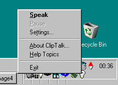 CliptTalk screen capture